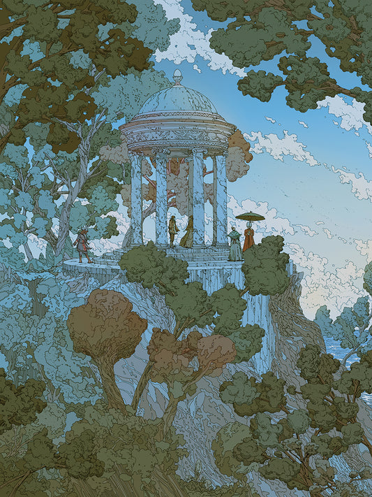 Kilian Eng's 'Palace Life': <br> 'Forest Overlook' <br> and 'Return To The Fallen Tower'