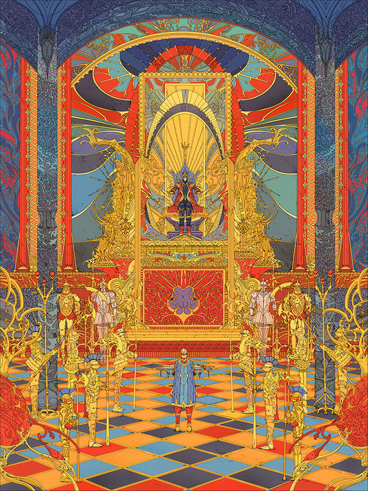 ‘Emperor's Arrival’ and <br> ‘The Throne Room’ <br> signed art prints by Kilian Eng