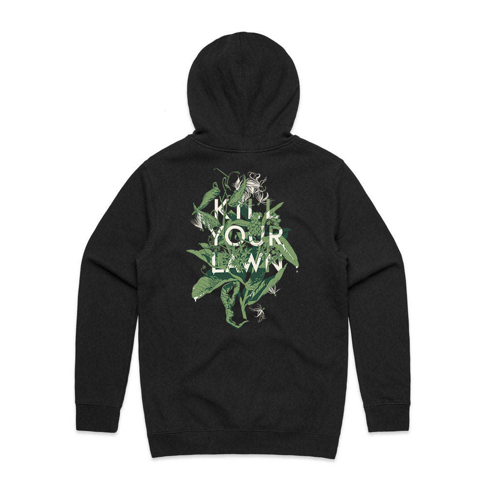 Crime Pays But Botany Doesn't / Kill Your Lawn Hoodie